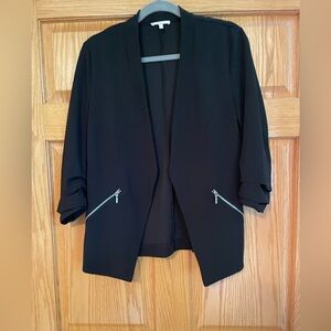 Maurices Black Blazer Formal Suit Jacket